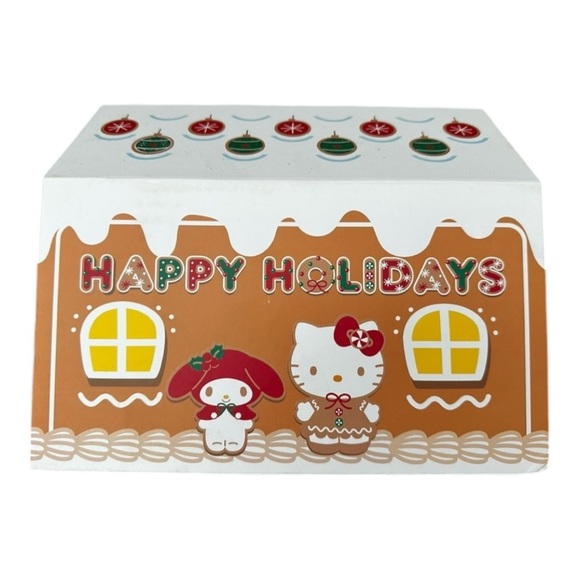 Hello Kitty Christmas Gingerbread Holiday Plush Pillow with Box - Picture 4 of 4